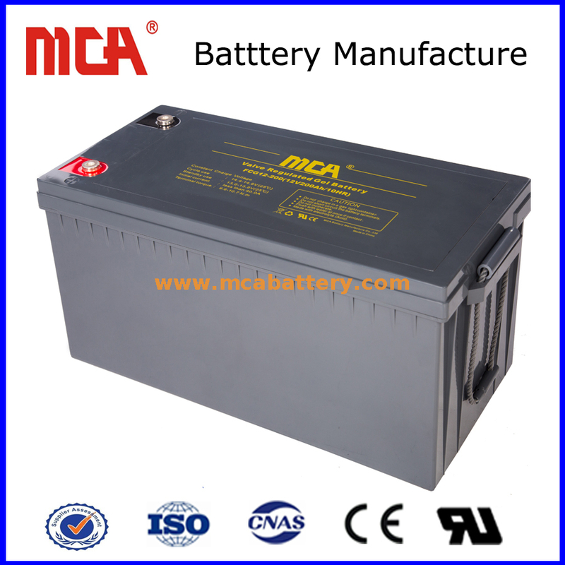 12V Gel-Batterie mit versiegelten Zellen für Solar