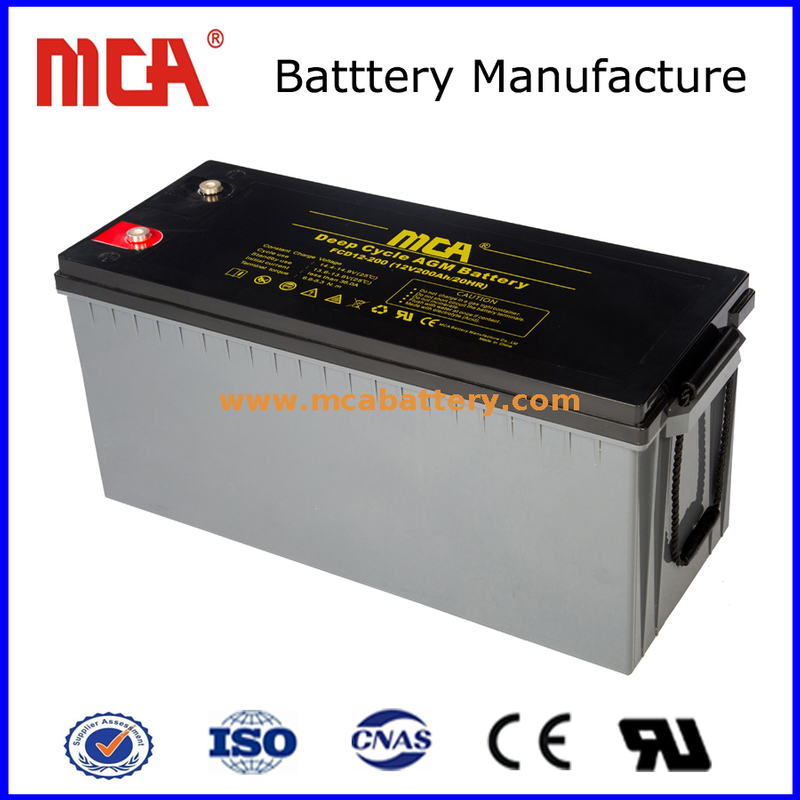 Tiefzyklus 12V 200Ah Solarbatterie