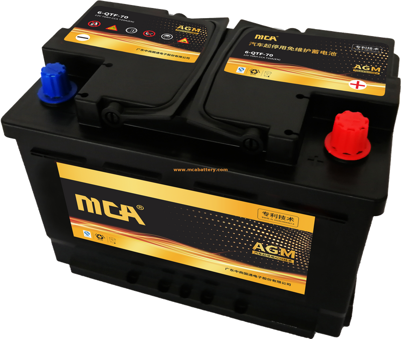 AGM 12V Auto AGM Start-Stopp-Batterie