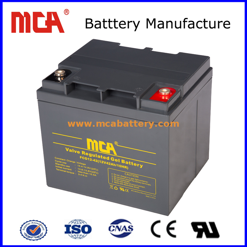 Wiederaufladbare 12V 40AH Gel-Batterie für zu Hause