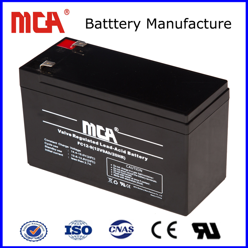 Versiegelte Blei-Säure-AGM-Batterie 12V 9Ah
